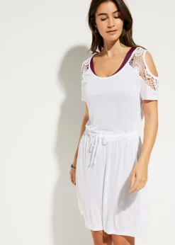 Mujer bonprix bonprix Vestido de playa transparente