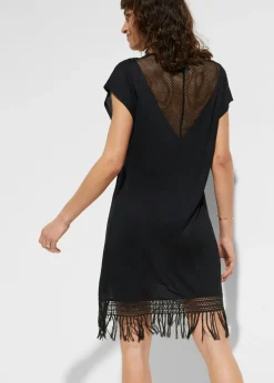 Mujer bonprix bonprix Vestido de playa transparente de viscosa