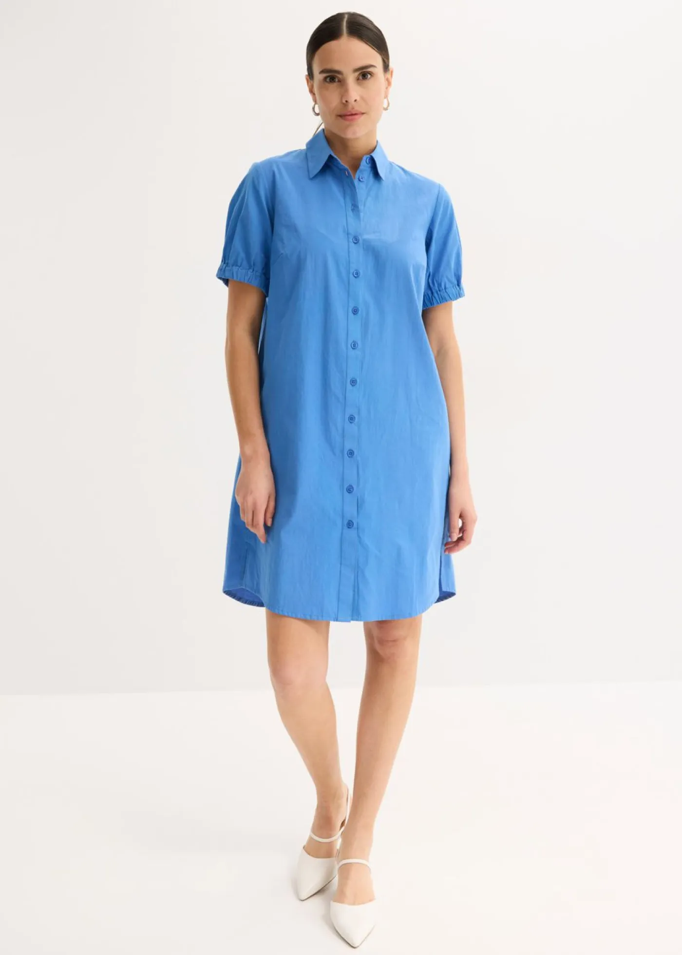 Mujer bonprix bonprix Vestido de popelín de muselina