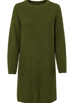 bonprix bonprix Vestidos|Ropa De Punto>Vestido de punto caqui oscuro