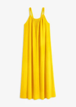 bonprix bonprix Vestidos>Vestido de punto Amarillo narciso