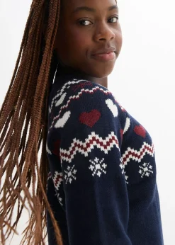 Niños bonprix bonprix Vestido de punto