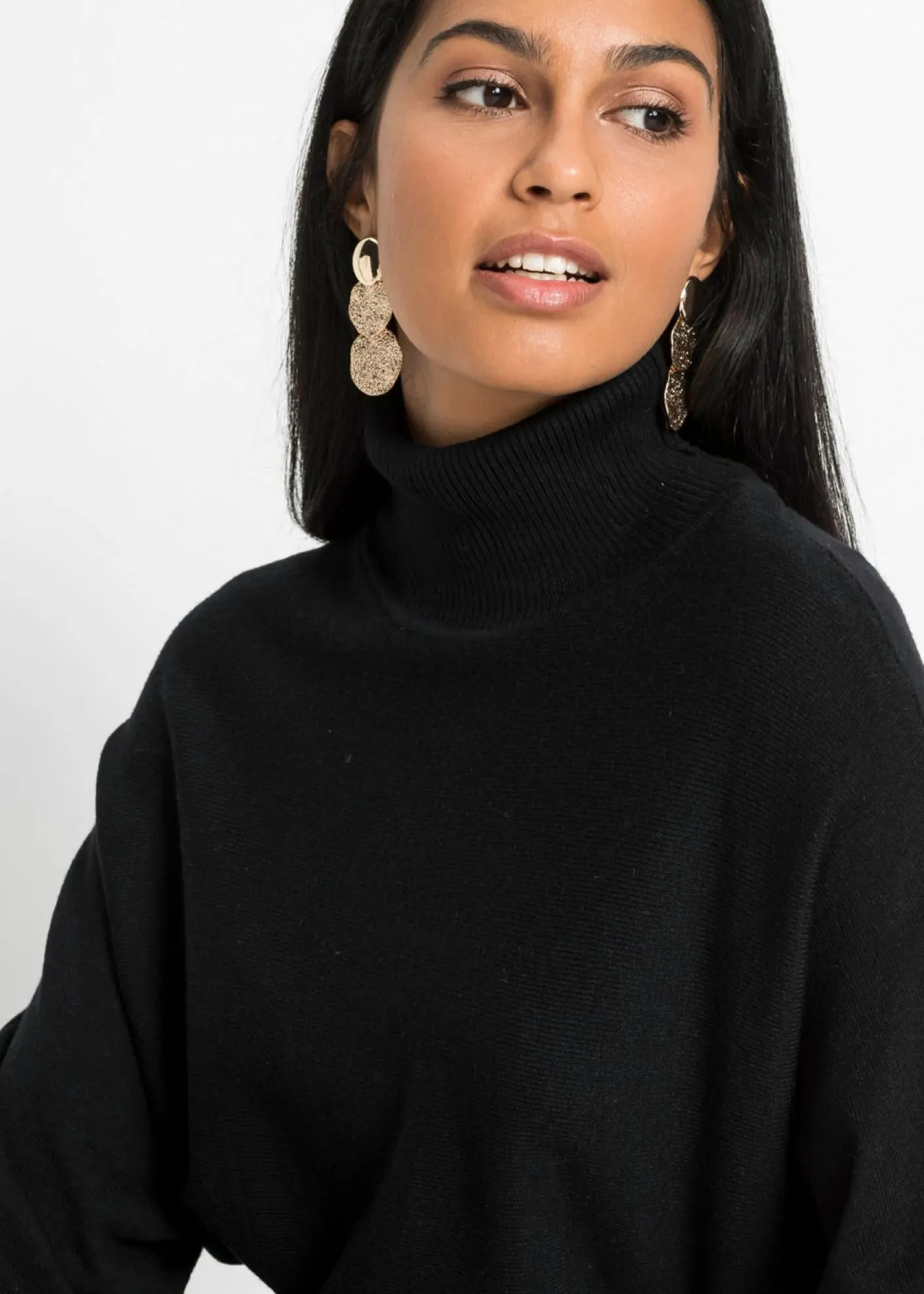 bonprix bonprix Vestidos|Ropa De Punto>Vestido de punto Negro