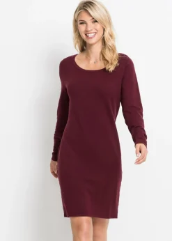 bonprix bonprix Básicos|Vestidos>Vestido de punto Rojo