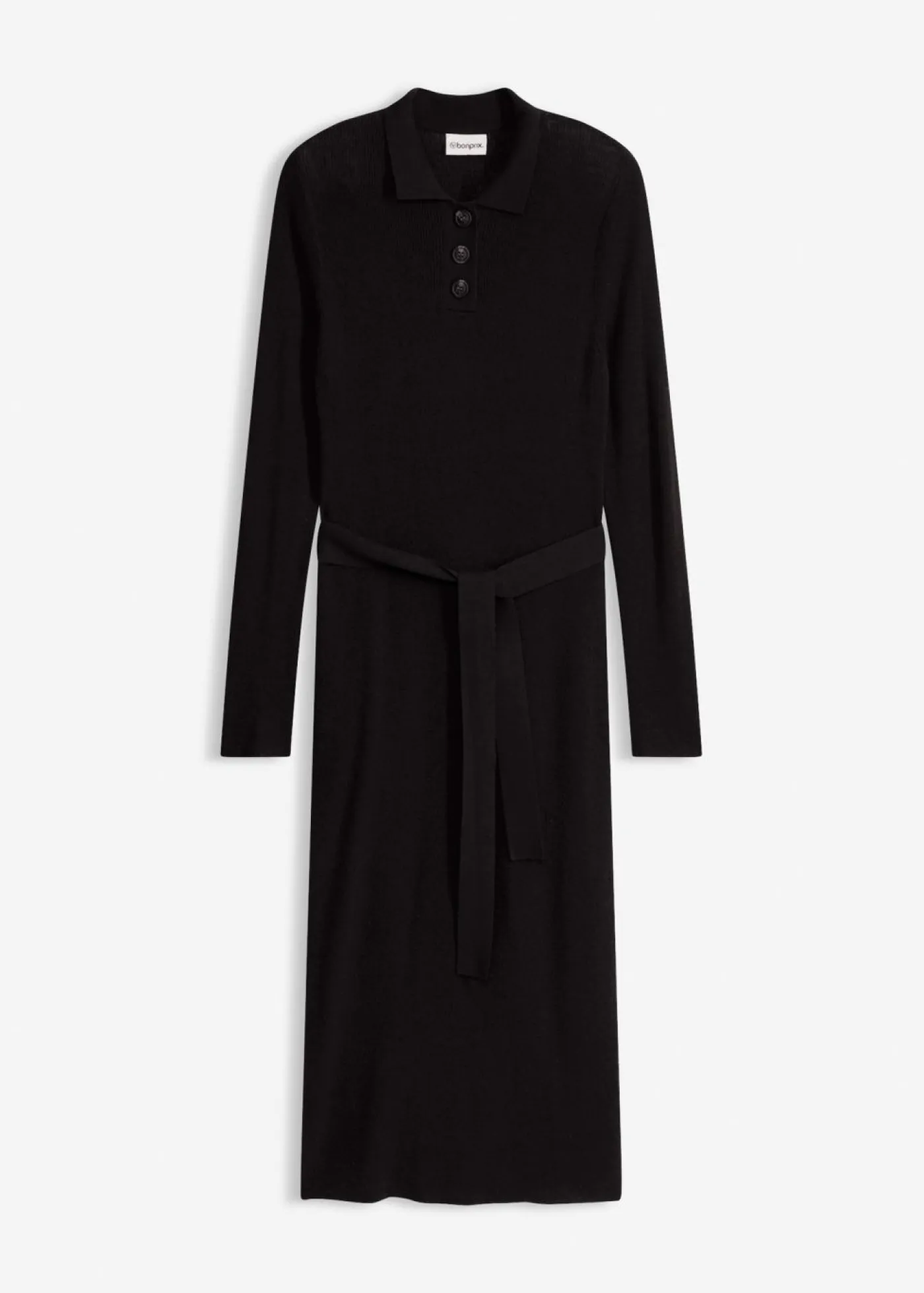 Mujer bonprix bonprix Vestido de punto acanalado de mezcla de viscosa