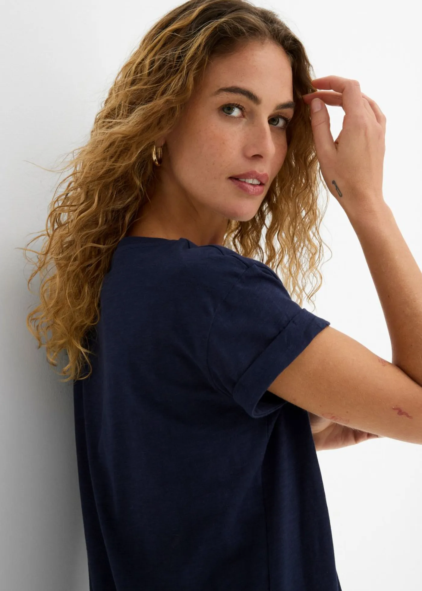 Mujer bonprix bonprix Vestido de punto con algodón orgánico puro