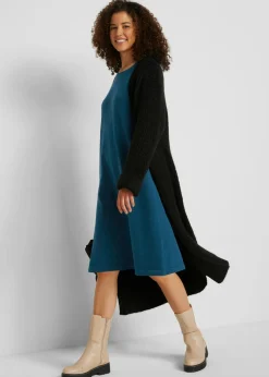 Mujer bonprix bonprix Vestido de punto con algodón reciclado