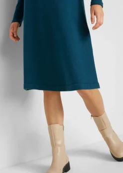 Mujer bonprix bonprix Vestido de punto con algodón reciclado