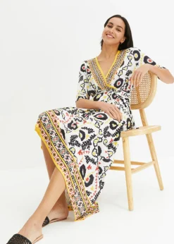 Mujer bonprix BODYFLIRT boutique Vestido de punto con cordón