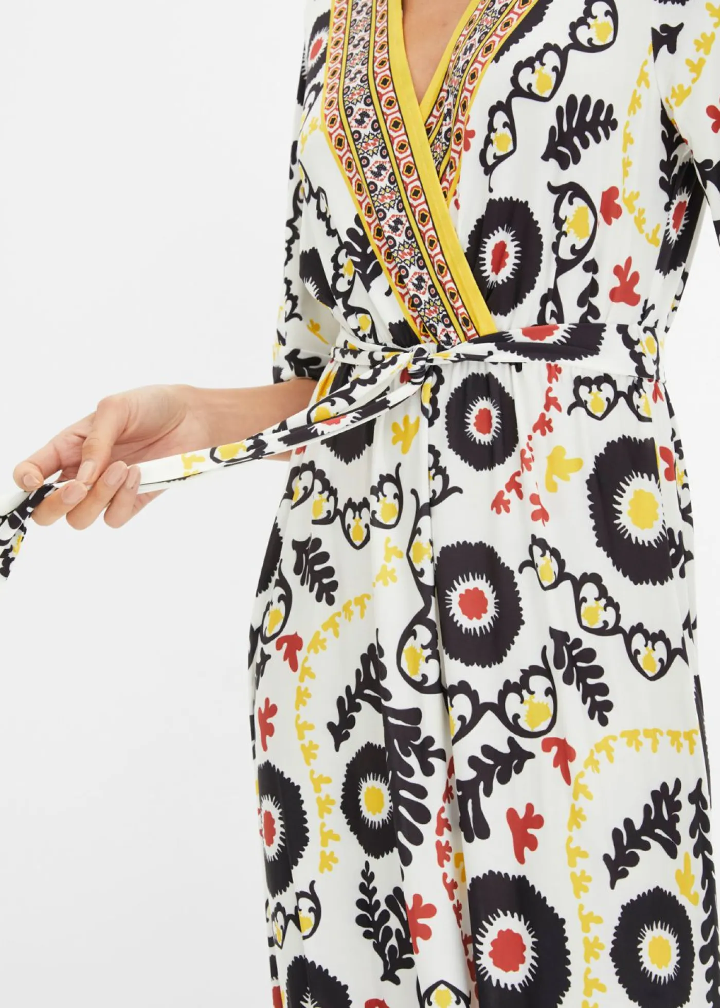 Mujer bonprix BODYFLIRT boutique Vestido de punto con cordón