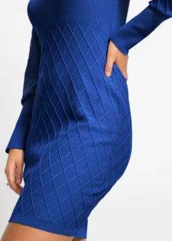 Mujer bonprix bonprix Vestido de punto con cuello vuelto