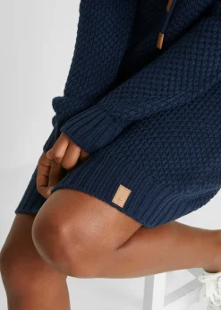 Mujer bonprix bonprix Vestido de punto con cuello tipo chal