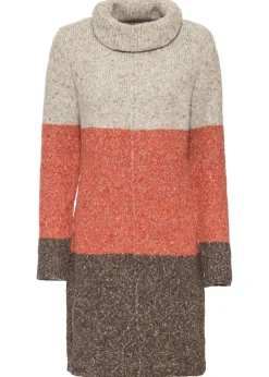 Mujer bonprix bonprix Vestido de punto con cuello vuelto