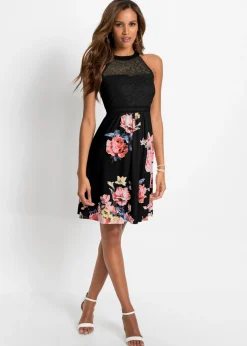 Mujer bonprix bonprix Vestido de punto con encaje