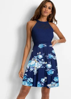 Mujer bonprix bonprix Vestido de punto con encaje