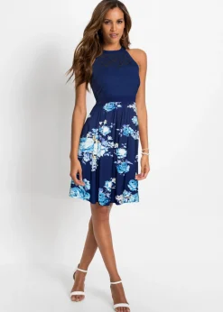 Mujer bonprix bonprix Vestido de punto con encaje