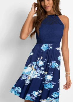 Mujer bonprix bonprix Vestido de punto con encaje