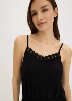 Mujer bonprix bonprix Vestido de punto con encaje