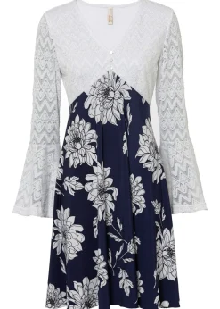 Mujer bonprix bonprix Vestido de punto con encaje