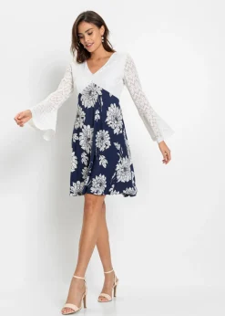 Mujer bonprix bonprix Vestido de punto con encaje