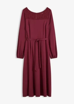 Mujer bonprix bonprix Vestido de punto con encaje