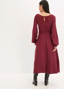 Mujer bonprix bonprix Vestido de punto con encaje