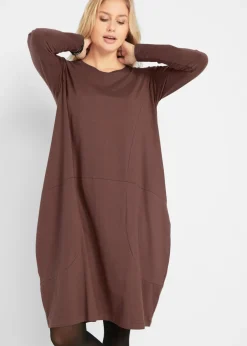 Mujer bonprix bonprix Vestido de punto con forma en O