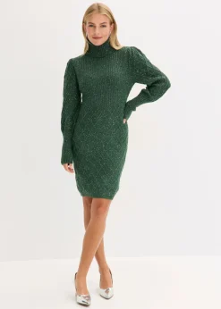 Mujer bonprix bonprix Vestido de punto con lentejuelas