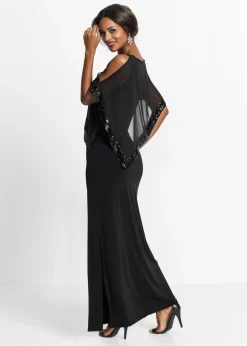 Mujer bonprix bonprix Vestido de punto con lentejuelas