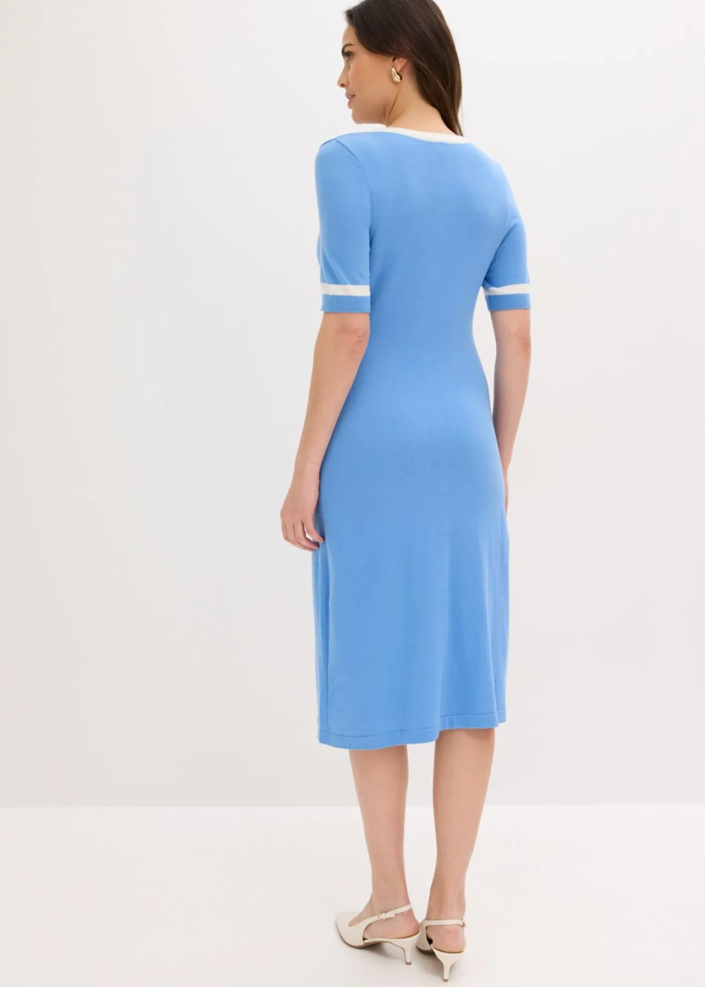 Mujer bonprix bonprix Vestido de punto con viscosa