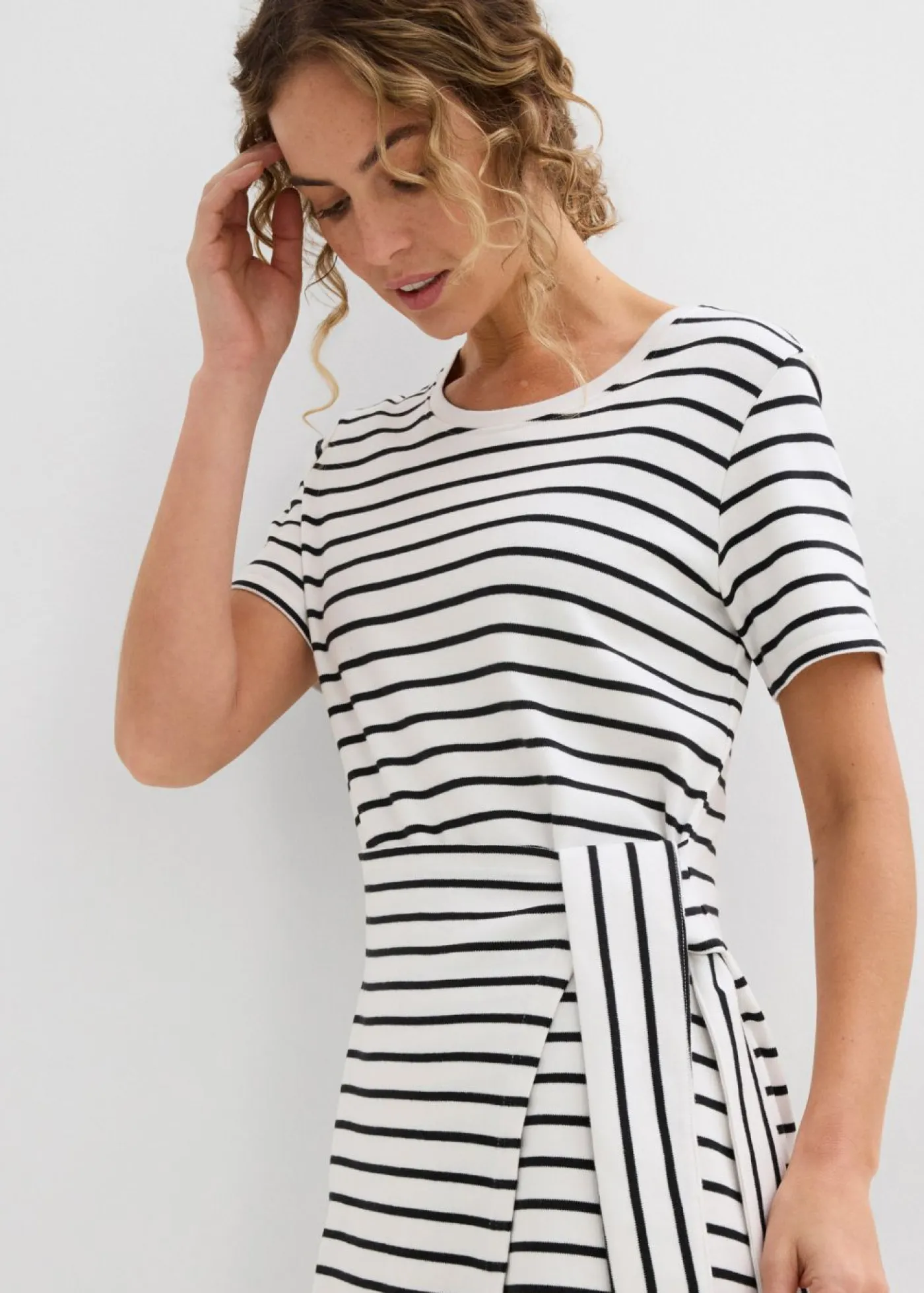 Mujer bonprix bonprix Vestido de punto de algodón puro