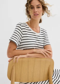 Mujer bonprix bonprix Vestido de punto de algodón puro