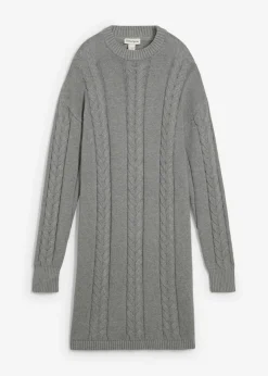 Mujer bonprix bonprix Vestido de punto de algodón puro