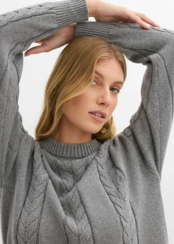 Mujer bonprix bonprix Vestido de punto de algodón puro