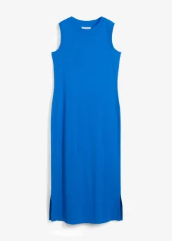 Mujer bonprix bonprix Vestido de punto de algodón con elástico