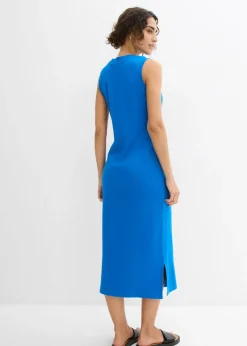 Mujer bonprix bonprix Vestido de punto de algodón con elástico