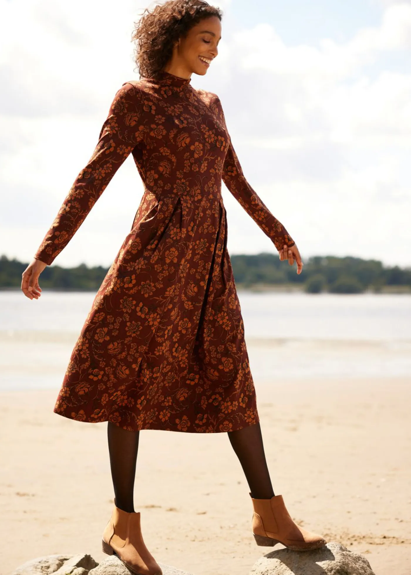 Mujer bonprix bonprix Vestido de punto de algodón