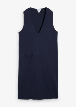 Mujer bonprix bonprix Vestido de punto de algodón puro