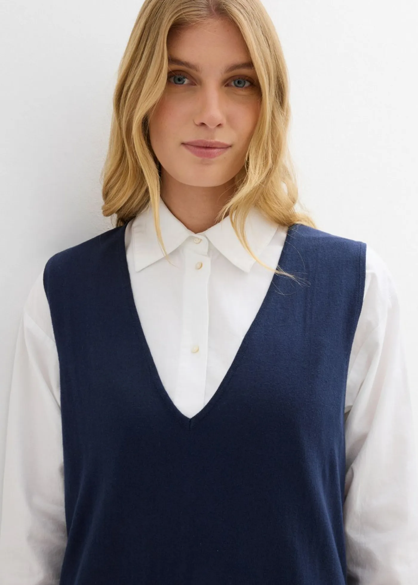 Mujer bonprix bonprix Vestido de punto de algodón puro