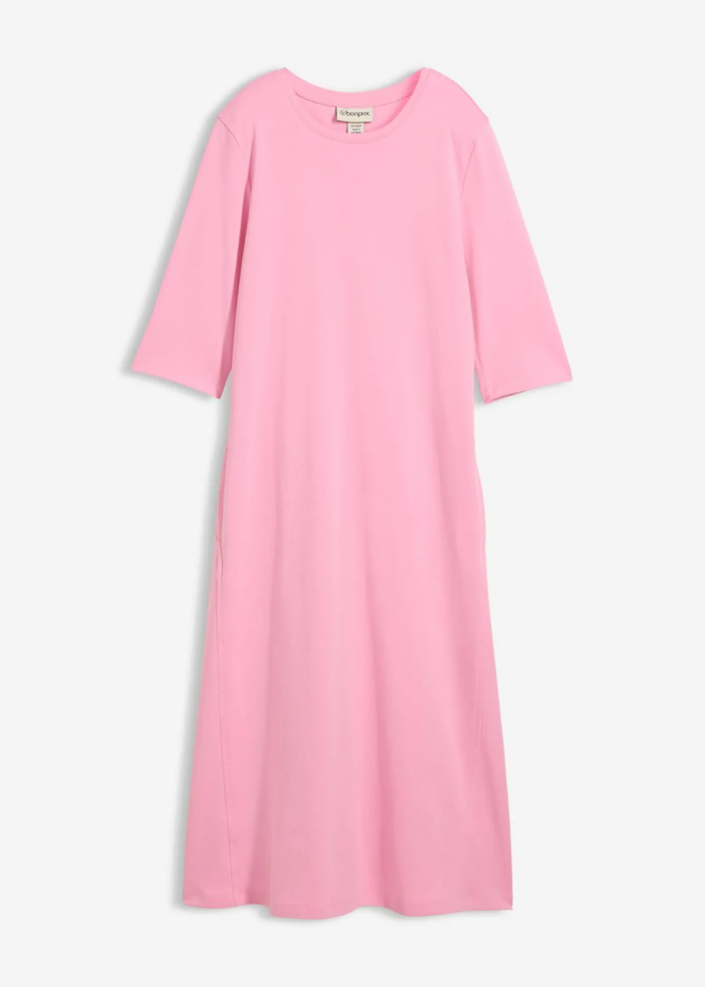 bonprix bonprix Vestidos|Novedades>Vestido de punto de algodón grueso Rosa