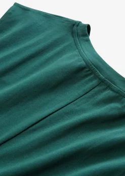 Mujer bonprix bonprix Vestido de punto de algodón con elástico