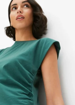 Mujer bonprix bonprix Vestido de punto de algodón con elástico