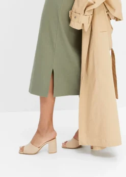 Mujer bonprix bonprix Vestido de punto de algodón con elástico