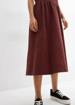 Mujer bonprix bonprix Vestido de punto de algodón orgánico puro