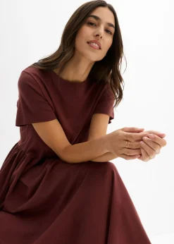 Mujer bonprix bonprix Vestido de punto de algodón orgánico puro
