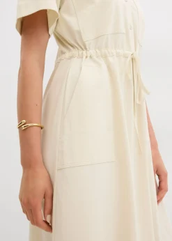 Mujer bonprix bonprix Vestido de punto de algodón elástico