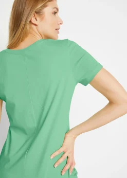 Mujer bonprix bonprix Vestido de punto de algodón puro (2 unidades)