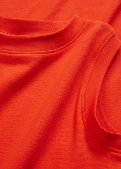 Mujer bonprix bonprix Vestido de punto de algodón con elástico