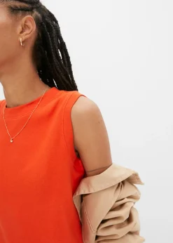 Mujer bonprix bonprix Vestido de punto de algodón con elástico