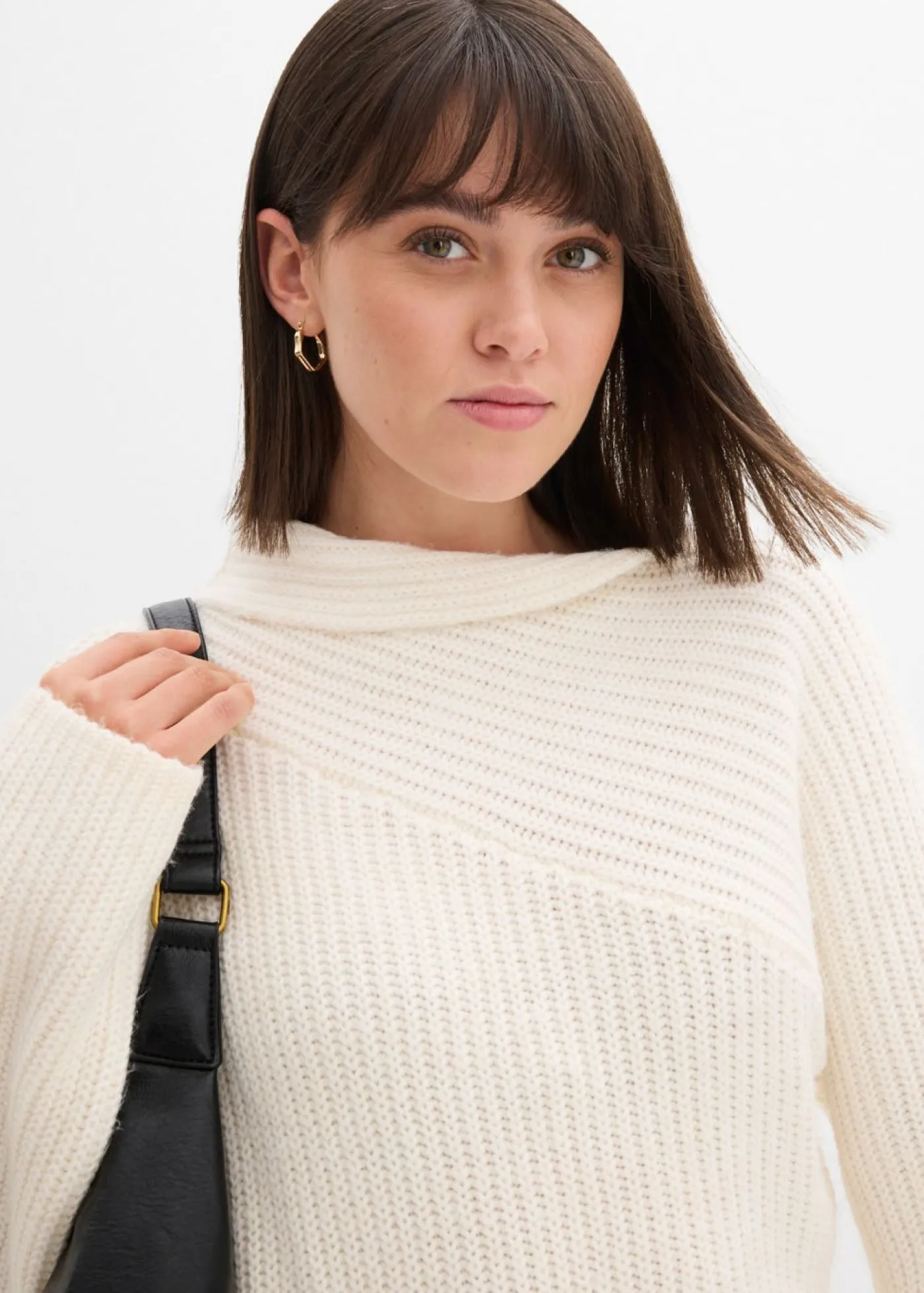 Mujer bonprix bonprix Vestido de punto de canalé